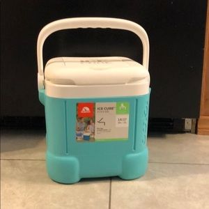 Small Blue Cooler
